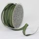French Wired Taffeta Ribbon 3/8 Inch 54 Yards Forest Green