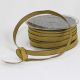 French Wired Taffeta Ribbon 3/8 Inch 54 Yards Dijon