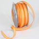 French Wired Taffeta Ribbon 3/8 Inch 54 Yards Peach