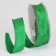 French Wired Taffeta Ribbon 1 Inch 27 Yards Emerald Green