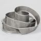 French Wired Taffeta Ribbon 1 Inch 27 Yards Silver Grey