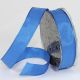 French Wired Taffeta Ribbon 1 Inch 27 Yards Royal Blue