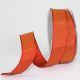 French Wired Taffeta Ribbon 1 Inch 27 Yards Copper