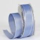 French Wired Taffeta Ribbon 1 Inch 27 Yards Light Blue