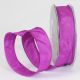 French Wired Taffeta Ribbon 1 Inch 27 Yards Purple