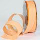 French Wired Taffeta Ribbon 1 Inch 27 Yards Peach