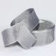 French Wired Taffeta Ribbon 1.5 Inch 27 Yards Silver/grey