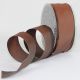 French Wired Taffeta Ribbon 1.5 Inch 27 Yards Chocolate