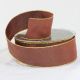 Gold Wired Taffeta Ribbon 1.5 Inch 27 Yards Chocolate