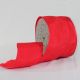 French Wired Taffeta Ribbon 2.5 Inch 27 Yards Red