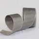 French Wired Taffeta Ribbon 2.5 Inch 27 Yards Silver Grey