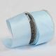French Wired Taffeta Ribbon 2.5 Inch 27 Yards Soft Blue