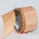 French Wired Taffeta Ribbon 2.5 Inch 27 Yards Peach