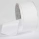 French Wired Taffeta Ribbon 2.5 Inch 27 Yards White