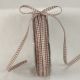 Woven Edge Vichy Check 3/16 inch by 55 yards Taupe/White