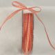 Woven Edge Vichy Check 3/16 inch by 55 yards Orange/White
