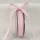 Woven Edge Vichy Check 3/8 inch by 37 yards Soft Pink/White