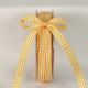 Woven Edge Vichy Check 3/8 inch by 37 yards Yellow/White