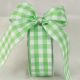 Woven Edge Vichy Check 1.5 inch by 27 yards Green/White