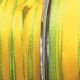Narrow Wire Edge Taffeta 10mm 3/8 Inch 55 Yards Yellow/green
