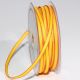 Narrow Wire Edge Taffeta 5mm 3/16 Inch 55 Yards Yellow/orange