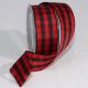 Wired Woven Edge Gingham 1.5 Inch 27 Yards Red/black