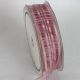 Frenchwired Satin Sheer Marla 1 inch by 25 yards Dusty Rose