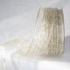 Frenchwired Satin Sheer Marla 1.5 inch by 25 yards Ivory