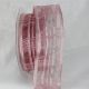 Frenchwired Satin Sheer Marla 1.5 inch by 25 yards Dusty Rose