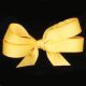 Woven Edge Grosgrain Ribbon 1 Inch  22 Yards  Gold