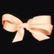 Woven Edge Grosgrain Ribbon 5/8 Inch 22 Yards  Peach