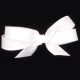 Woven Edge Grosgrain Ribbon 1 1/2 Inch 22 Yards  White