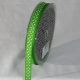 Grosgrain Ribbon with White Polka Dots 3/8 inch by 22 yards Light Green