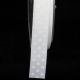 Woven Grosgrain with Polka Dots 5/8 Inch 22 Yards White/white