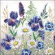 Mixed Meadow Flowers Lunch Napkin
