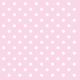 Pastel Dots Rose Lunch napkin