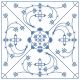 Indisch Blue Lunch Napkin
