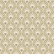 Art Deco Gold White Lunch Napkin