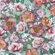 Vintage Flowers Green Design