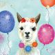 Party Lama Lunch Napkin
