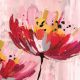 Art Flower Lunch Napkin