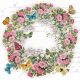 Wreath of Flowers Lunch Napkin