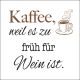 Kaffee Design Napkin Lunch