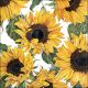 Sunflowers blossoming Design Napkin Lunch
