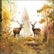 Autumn Forest Napkin Lunch