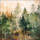 Evergreen Trees Design