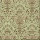 Baroque Ornament Green Napkin Lunch