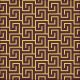 Greek Key Bordeaux/Gold Napkin Lunch