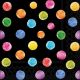 Polka Dots Black Napkin Lunch