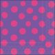 Polka Dots Pink/Purple Napkin Lunch